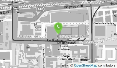 Bekijk kaart van Sportclub Buitenveldert in Amsterdam