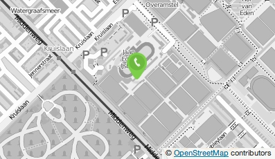 Bekijk kaart van A'damse Sv Wilhelmina Voor. - Hortus Eendracht Doet Winnen in Amsterdam
