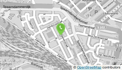 Bekijk kaart van Stichting Gebouw Hebron Amsterdam in Amsterdam