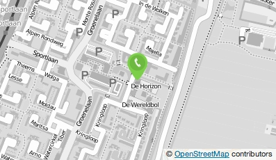 Bekijk kaart van Ouderver. vd Kath. Basischool 'De Horizon' in Amstelveen