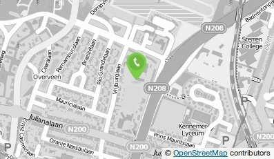 Bekijk kaart van Buurtvereniging Overveen  in Overveen