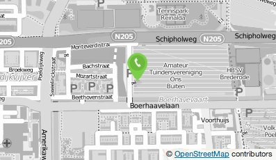 Bekijk kaart van H.M.H.C. Saxenburg in Haarlem