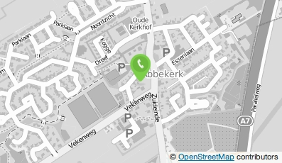 Bekijk kaart van Tennisvereniging Abbekerk in Abbekerk