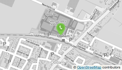 Bekijk kaart van Tennisvereniging 'Obdam' in Obdam