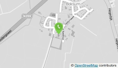 Bekijk kaart van Stichting Dorpshuis Boksum in Boksum