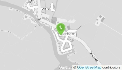 Bekijk kaart van Stichting Dorpshuis Oosthem en omstreken in Oosthem