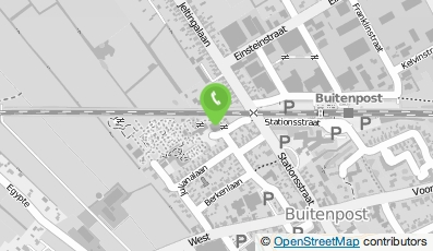 Bekijk kaart van Stichting Sociaal Cultur. Werk Buitenpost/'it Koartling' in Buitenpost