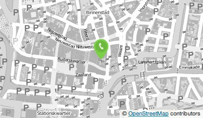 Bekijk kaart van Hubertine Stichting in Leeuwarden