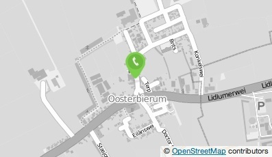 Bekijk kaart van Stichting Gemeenschapscentrum It Mienskar in Oosterbierum