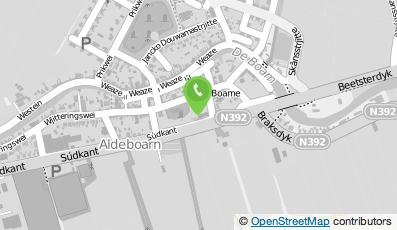 Bekijk kaart van Stichting Nutsgebouw Ons Huis in Aldeboarn