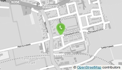 Bekijk kaart van Stichting 't Groene Hart van Ternaard in Ternaard