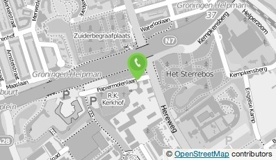 Bekijk kaart van Stichting R.K. Kerkhof Groningen in Groningen