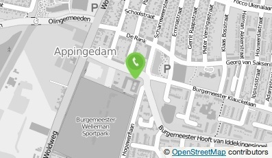 Bekijk kaart van Stichting Noaberschap Appingedam in Appingedam
