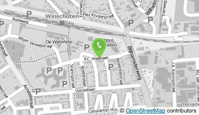 Bekijk kaart van Noorderpoort, Campus Winschoten in Winschoten