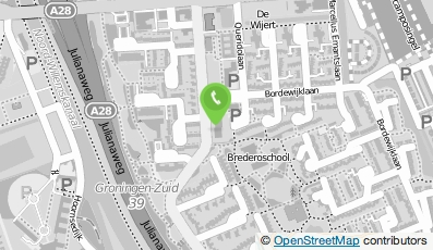 Bekijk kaart van Zuiderflat in Groningen