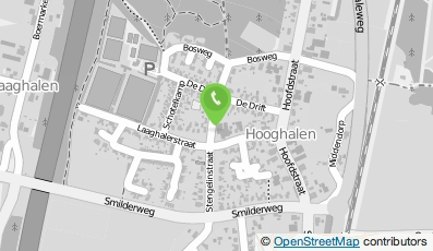 Bekijk kaart van Dorpshuis 't Haoler Hoes in Hooghalen