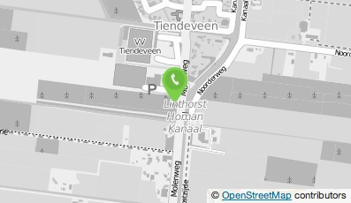 Bekijk kaart van Stichting Verenigingsgebouw De Eiken in Tiendeveen