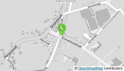 Bekijk kaart van Stichting Weerdinger Dorpshuis in Emmen