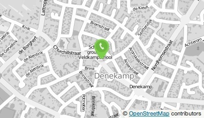 Bekijk kaart van De Veldkamp in Denekamp