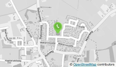 Bekijk kaart van Basisschool Op Weg in Haarle (gemeente Hellendoorn Overijssel)