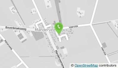 Bekijk kaart van Basisschool De Zeven Mijlen in Manderveen