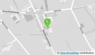 Bekijk kaart van Kulturhus Manderveen in Manderveen