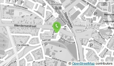 Bekijk kaart van Islamitische Stichting Nederland-Almelo in Almelo