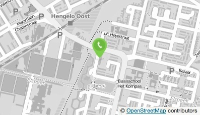 Bekijk kaart van Stichting 'Leven met Kanker' in Hengelo (Overijssel)