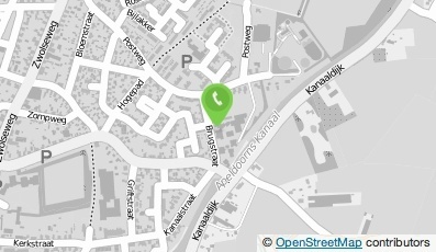 Bekijk kaart van Brugstraat  in Heerde