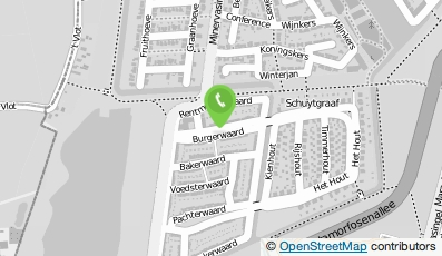 Bekijk kaart van Burgerwaard in Arnhem