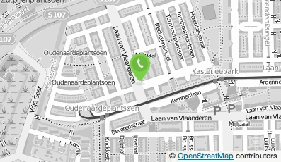 Bekijk kaart van Laan van Vlaanderen in Amsterdam