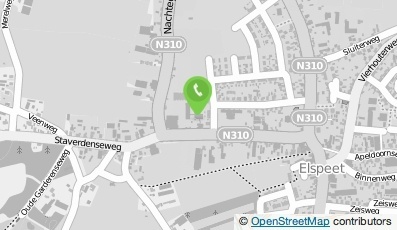 Bekijk kaart van Stichting Zorgcentrum Oranjehof in Elspeet