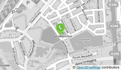 Bekijk kaart van RK Basisschool JF Kennedy in Zutphen
