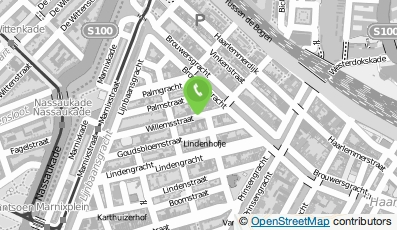 Bekijk kaart van Inloophuis de Tweede Mijl in Amsterdam
