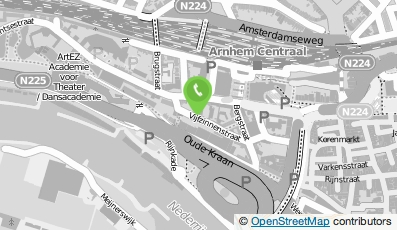 Bekijk kaart van Stichting Introdans in Arnhem