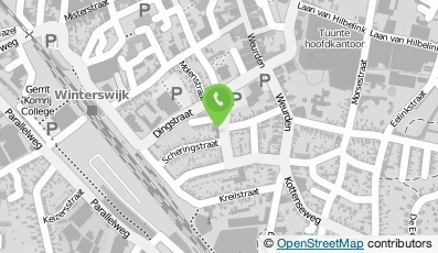 Bekijk kaart van Weverstraat 6-05  in Winterswijk