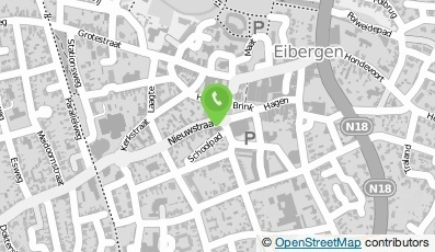 Bekijk kaart van Nieuwstraat 33, TopArt Eibergen in Eibergen
