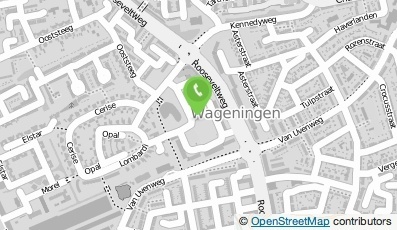 Bekijk kaart van Stichting 'Noordwest Wageningen' in Wageningen