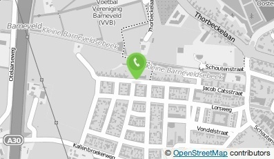 Bekijk kaart van Basisschool Pr Maurits  in Barneveld