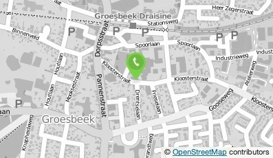 Bekijk kaart van Stichting Jongerencentrum Maddogs in Groesbeek