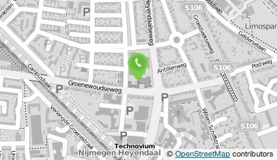 Bekijk kaart van Stichting De Beide Weeshuizen te Nijmegen in Nijmegen