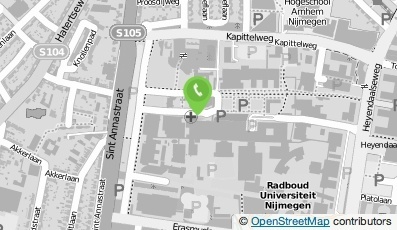 Bekijk kaart van UMC St Radboud STIWU B.V.  in Nijmegen
