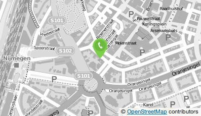 Bekijk kaart van Stichting Nijmeegs Lesbisch Archief in Nijmegen