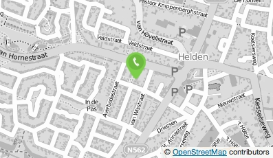Bekijk kaart van Stichting Jong Nederland Helden-Dorp in Helden