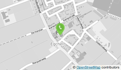 Bekijk kaart van Gemeenschapshuis 't Erf in Egchel