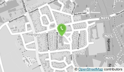 Bekijk kaart van Stichting Gemeenschapshuis Heijen in Heijen