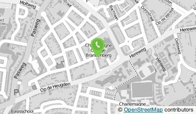 Bekijk kaart van Charlemagne College locatie Brandenberg in Landgraaf