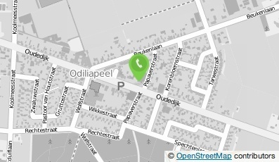 Bekijk kaart van Peuterspeelzaal 'De Blokkertjes' in Odiliapeel