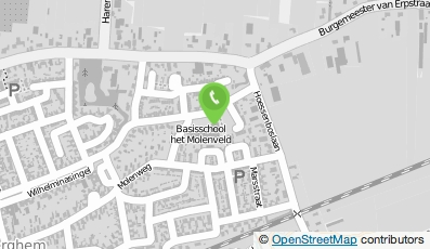Bekijk kaart van Basisschool 't Molenveld in Berghem