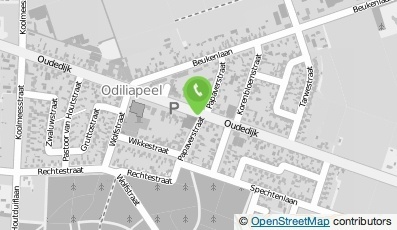 Bekijk kaart van Openbare Bibliotheek Odiliapeel in Odiliapeel